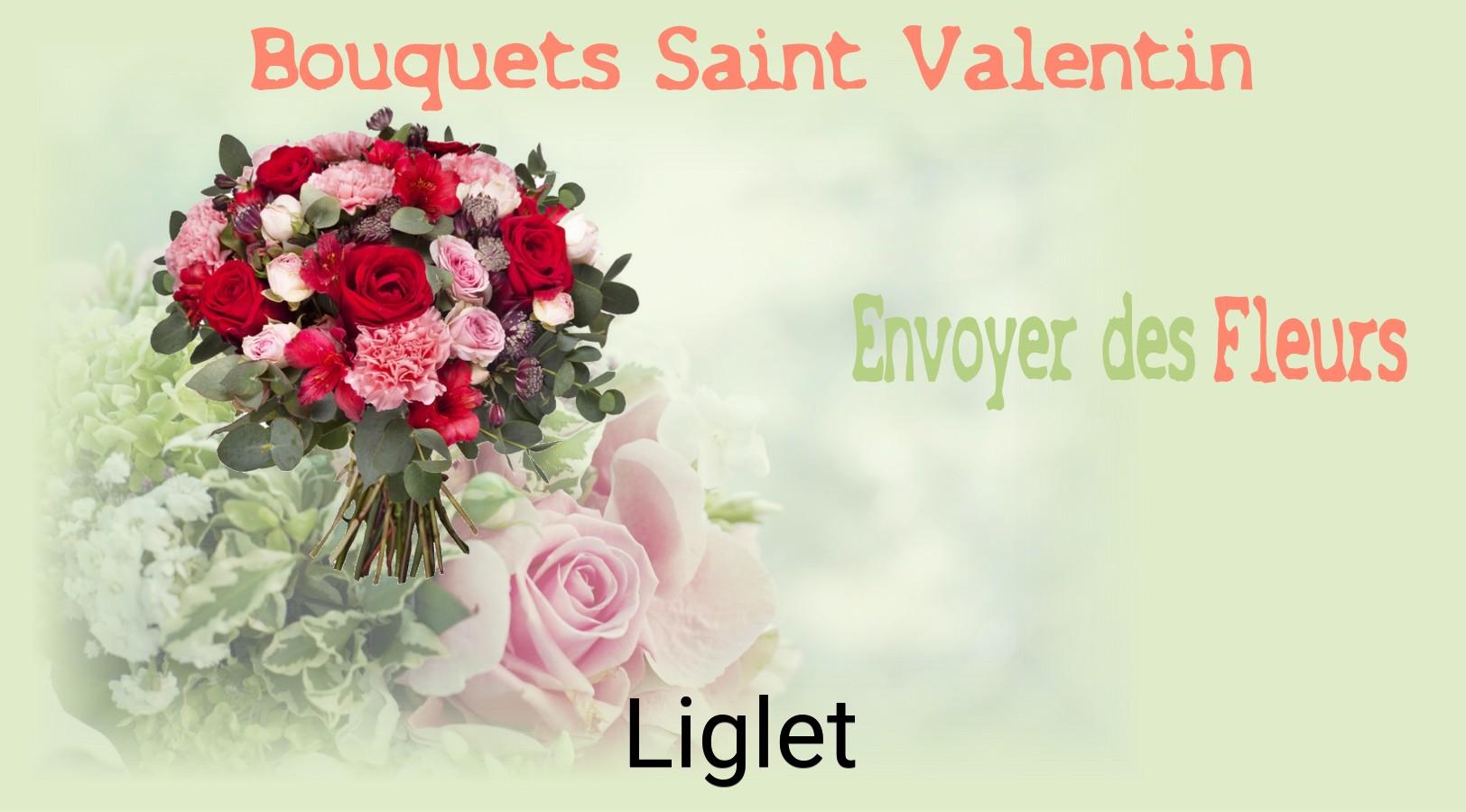 Roses de Saint-Valentin livrées à Liglet